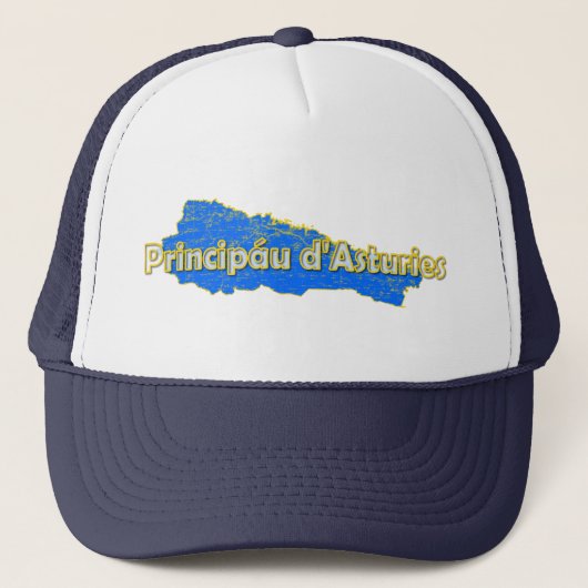 Asturien Truckerkappe (Vorderseite)