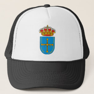 Asturien-Wappen Hut Truckerkappe