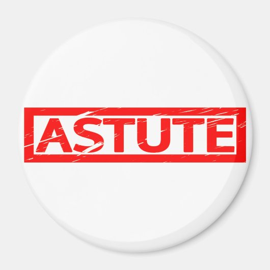 Astute Briefmarke Magnet (Vorne)