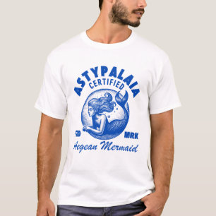 Astypalaia: zertifizierte ägäische Meerjungfrau T-Shirt