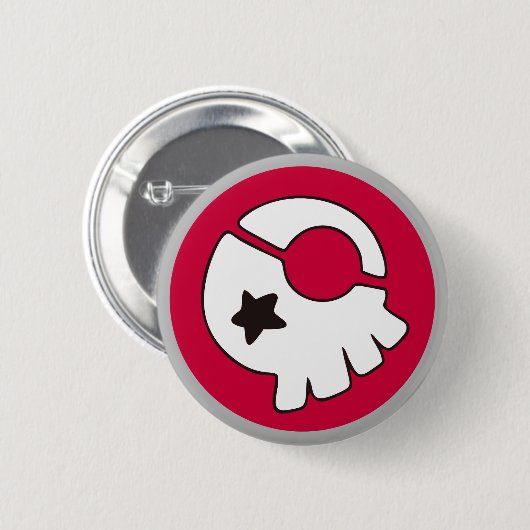 Asuka Hat Abzeichen Evangelion Button (Vorne & Hinten)