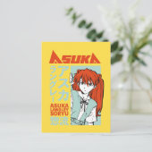 Asuka Langley Nge Einladungspostkarte (Stehend Vorderseite)