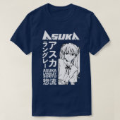 Asuka Langley Soryu 8 Ästhetik T-Shirt (Design vorne)