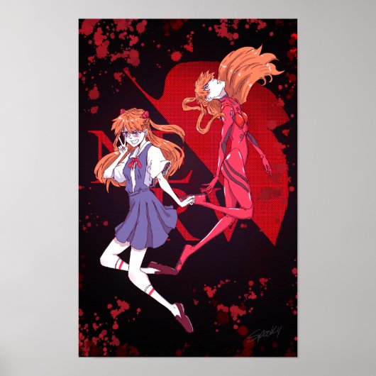 Asuka Langley Soryu Poster (Vorne)