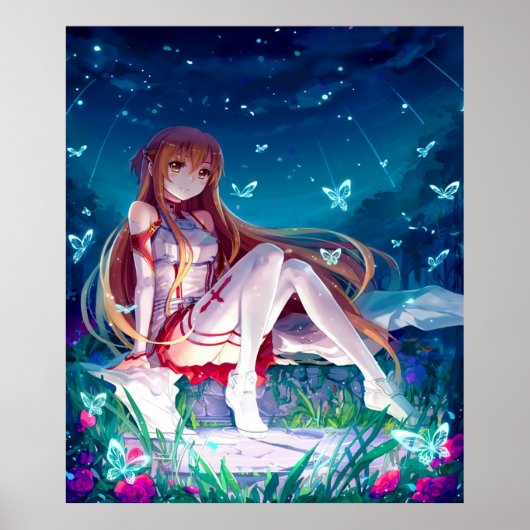 Asuna - Schwertkunst online Poster (Vorne)