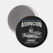Asunción Magnet (Vorderseite/Rückseite)