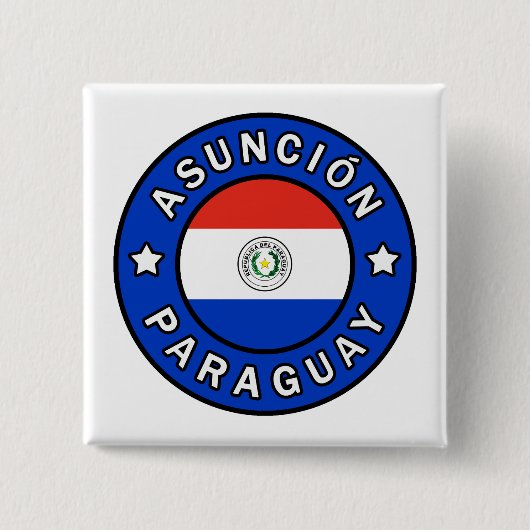 Asunción Paraguay Button (Vorderseite)