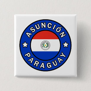 Asunción Paraguay Button
