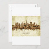 Asuncion Paraguay City Feiertagspostkarte (Vorne/Hinten)