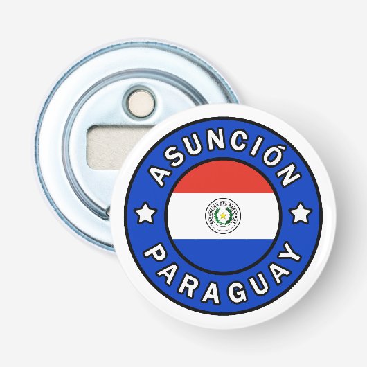 Asunción Paraguay Flaschenöffner (Vorderseite)