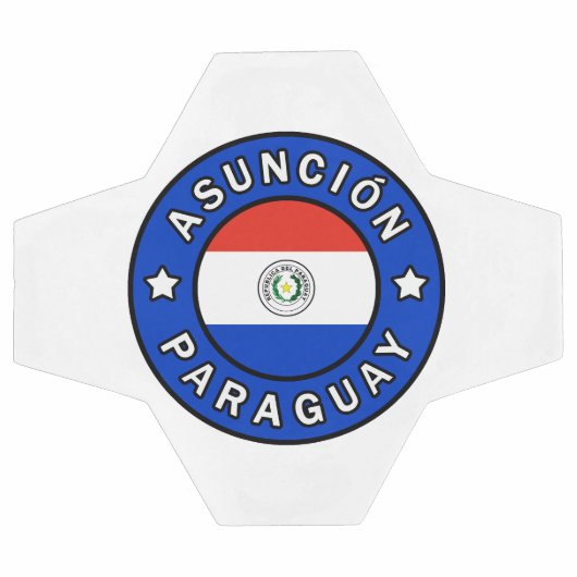 Asunción Paraguay Fußball (Flach)