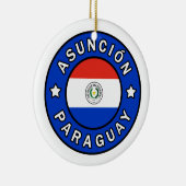 Asunción Paraguay Keramik Ornament (Rechts)