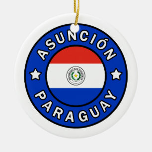 Asunción Paraguay Keramik Ornament