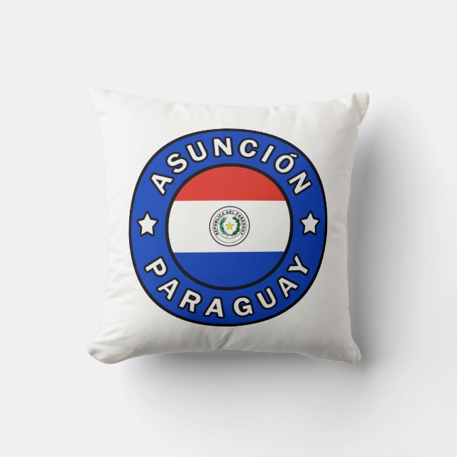 Asunción Paraguay Kissen (Vorderseite)