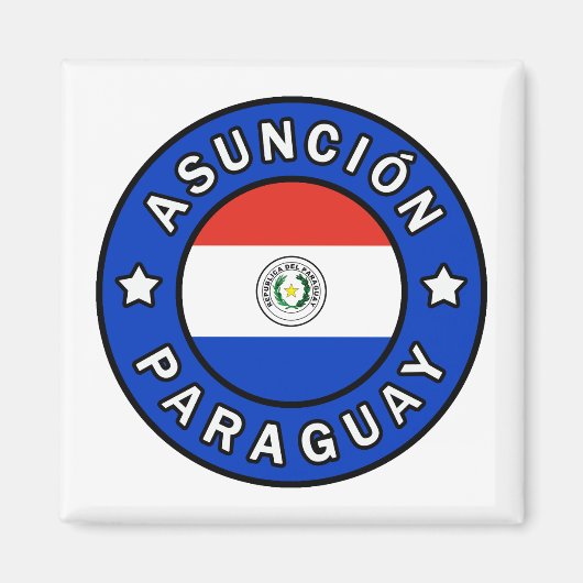 Asunción Paraguay Magnet (Vorne)