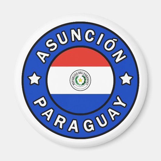 Asunción Paraguay Magnet (Vorne)