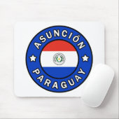 Asunción Paraguay Mousepad (Mit Mouse)