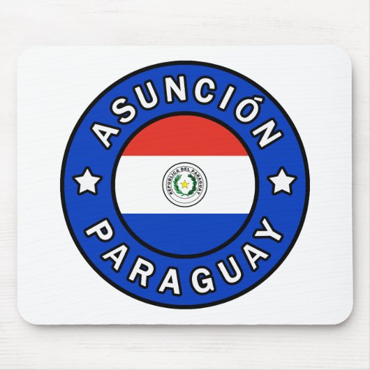 Asunción Paraguay Mousepad (Vorne)
