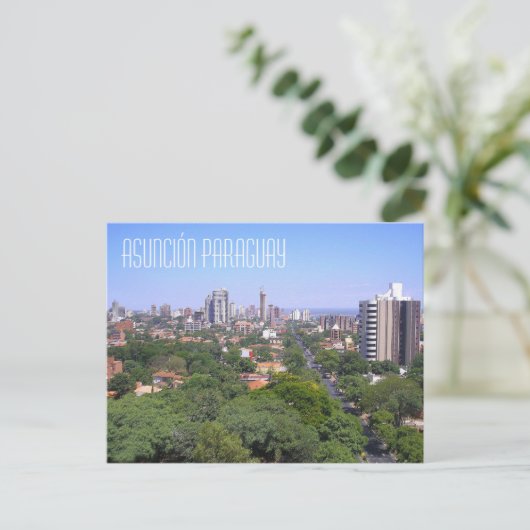 Asunción Paraguay Postcard Postkarte