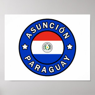 Asunción Paraguay Poster