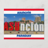 Asunción, Paraguay Postkarte (Vorderseite)