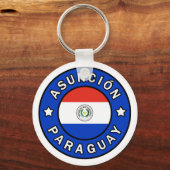 Asunción Paraguay Schlüsselanhänger (Vorderseite)