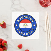 Asunción Paraguay Serviette (Beispiel)