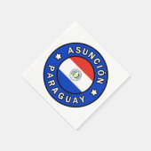 Asunción Paraguay Serviette (Ecke)