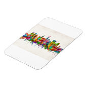 Asuncion Paraguay Skyline Magnet (Linke Seite)