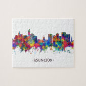 Asunción Paraguay Skyline Puzzle (Horizontal)