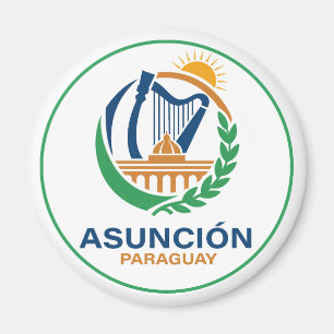 Asunción Paraguay Südamerika Magnet