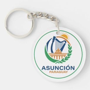 Asunción Paraguay Südamerika Schlüsselanhänger