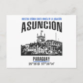 Asunción Postkarte (Vorderseite)