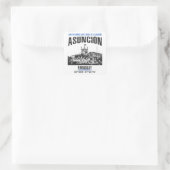 Asunción Quadratischer Aufkleber (Tasche)