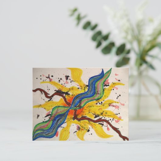 Asunder Postkarte (Stehend Vorderseite)