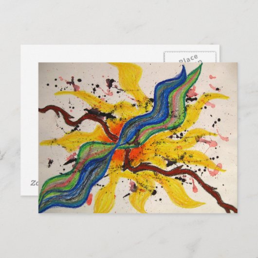 Asunder Postkarte (Vorne/Hinten)