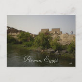 Aswan, Ägypten Postkarte (Vorderseite)
