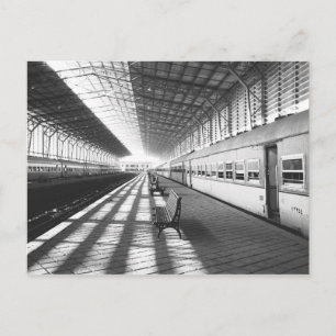 Aswan Egypt, Inneres von Aswan Dam Bahnhof Postkarte