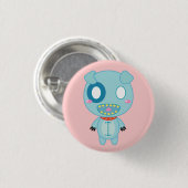 Asyl der Hund Button (Vorne & Hinten)