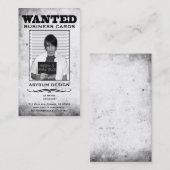 Asyl-gewollt Poster Visitenkarte (Vorne/Hinten)