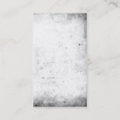 Asyl-gewollt Poster Visitenkarte (Rückseite)