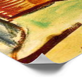 Asylkorridor durch Vincent van Gogh Poster (Ecke)