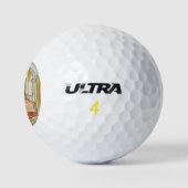 Asylkorridor (von Vincent van Gogh) Golfball (Logo)
