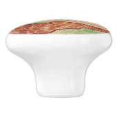 Asylkorridor (von Vincent van Gogh) Keramikknauf (Seitenansicht)