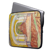 Asylkorridor (von Vincent van Gogh) Laptopschutzhülle (Vorderseite Links)