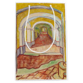 Asylkorridor (von Vincent van Gogh) Mittlere Geschenktüte (Vorderseite)