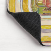 Asylkorridor (von Vincent van Gogh) Mousepad (Ecke)