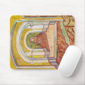 Asylkorridor (von Vincent van Gogh) Mousepad (Mit Mouse)