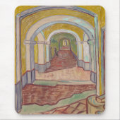 Asylkorridor von Vincent Van Gogh Mousepad (Vorne)