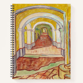 Asylkorridor (von Vincent van Gogh) Notizblock